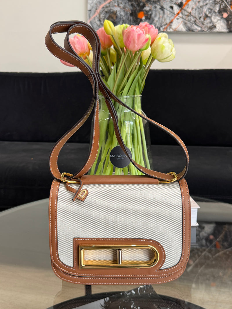 Delvaux 'Lingot' canvas - Medium size - bag