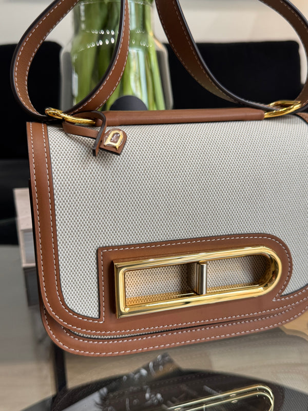 Delvaux 'Lingot' canvas - Medium size - bag