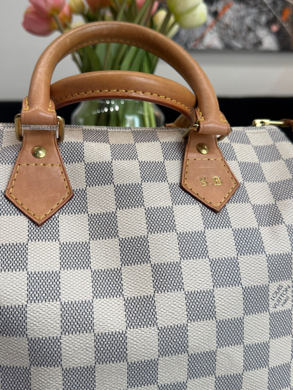 Louis Vuitton Speedy 25 Azur