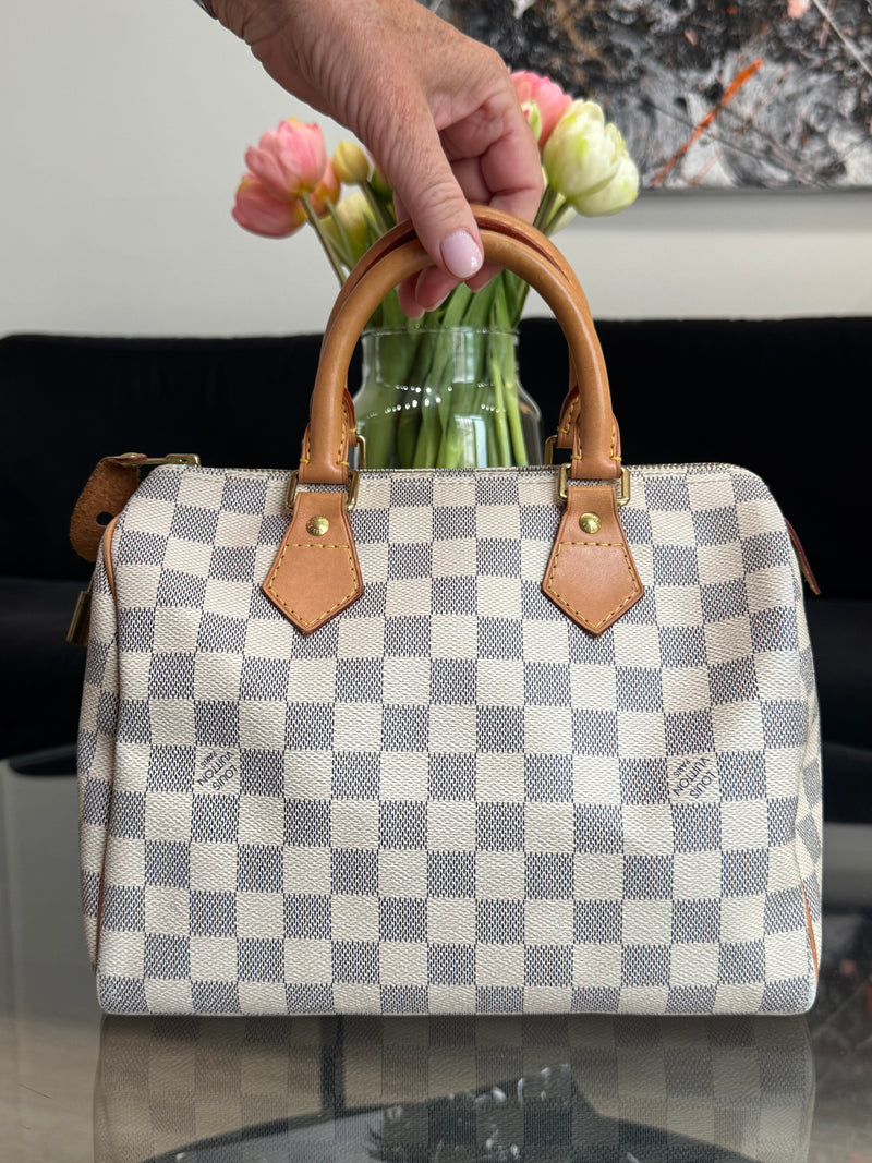 Louis Vuitton Speedy 25 Azur