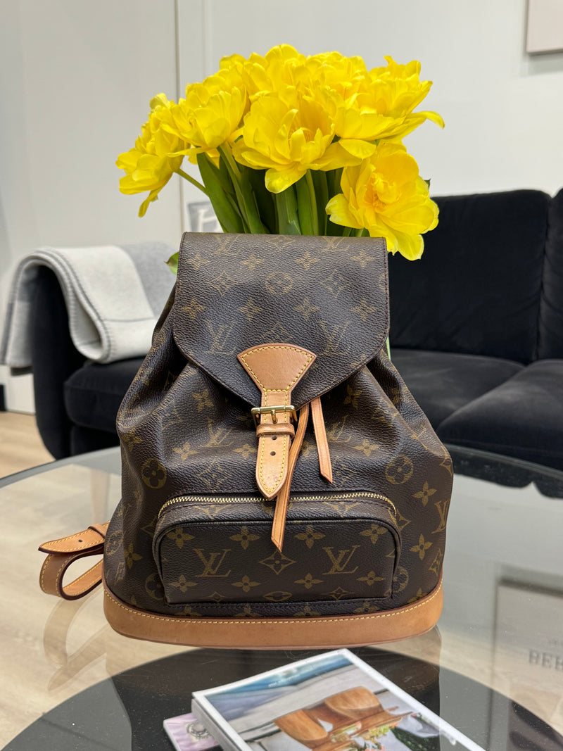 LOUIS VUITTON backpack canvas monogram