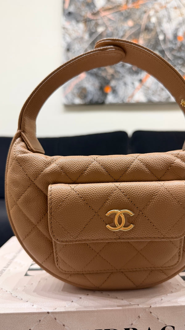 Chanel Cargo Hula Hoop mini handbag