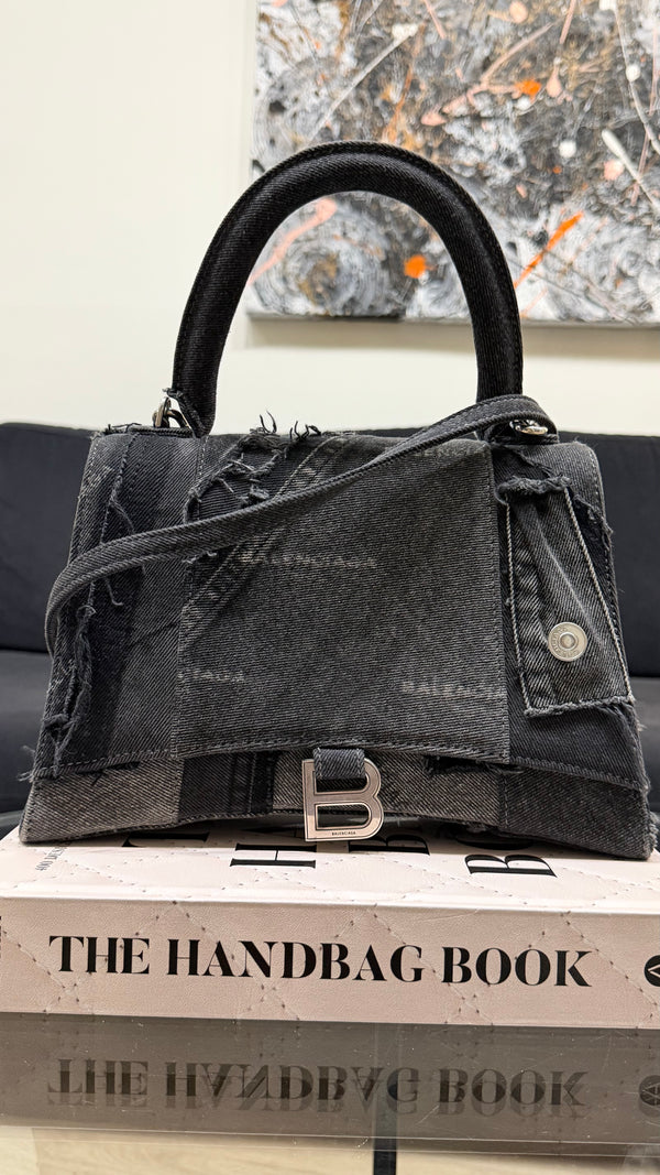 Balenciaga Small Hourglass Patchwork bag