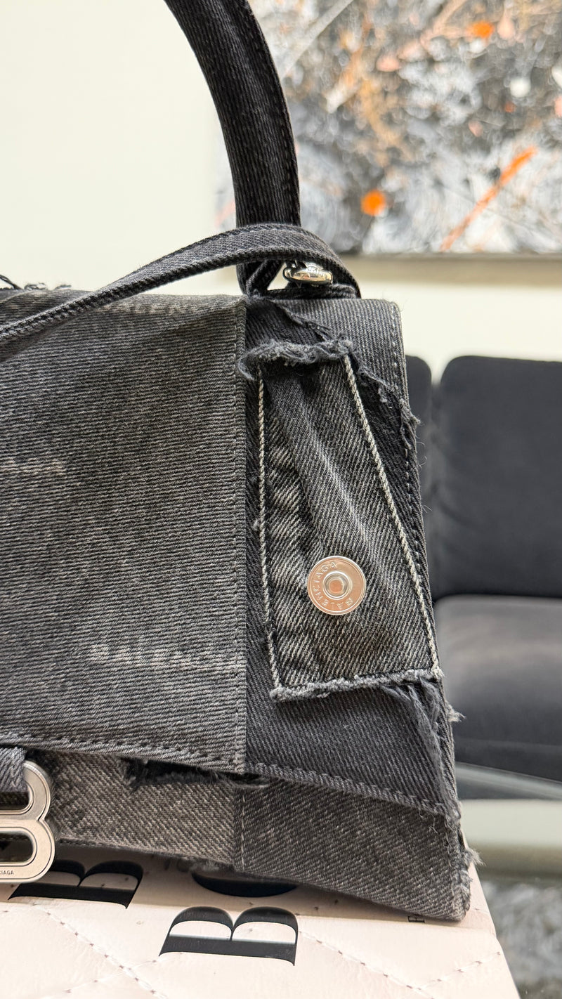 Balenciaga Small Hourglass Patchwork bag