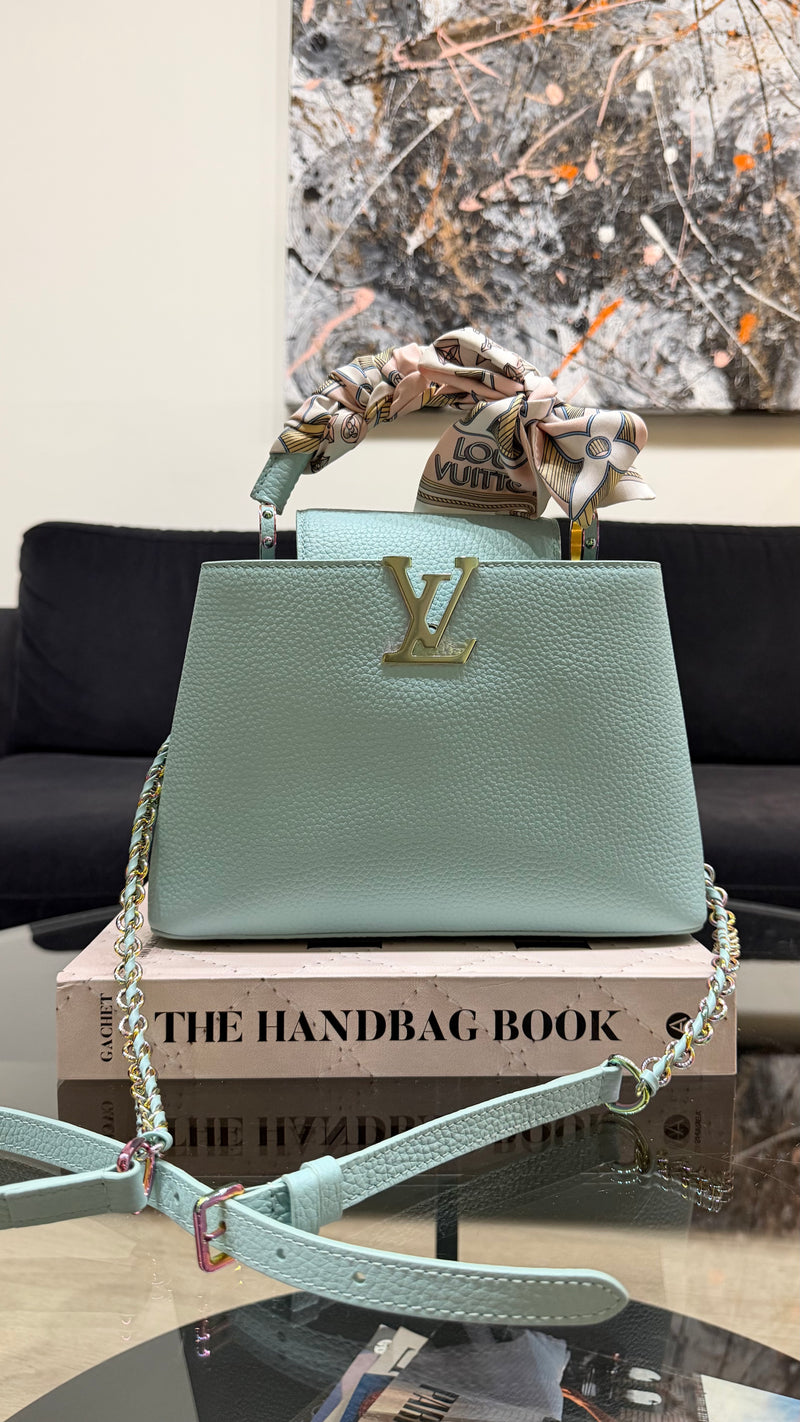 Louis Vuitton Cappucine BB bag & twilly