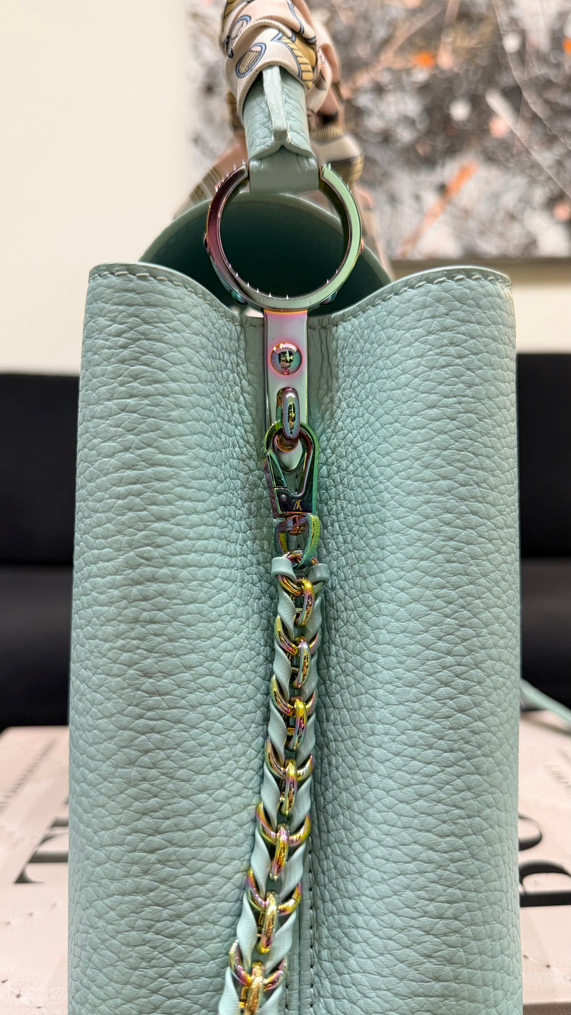 Louis Vuitton Cappucine BB bag & twilly