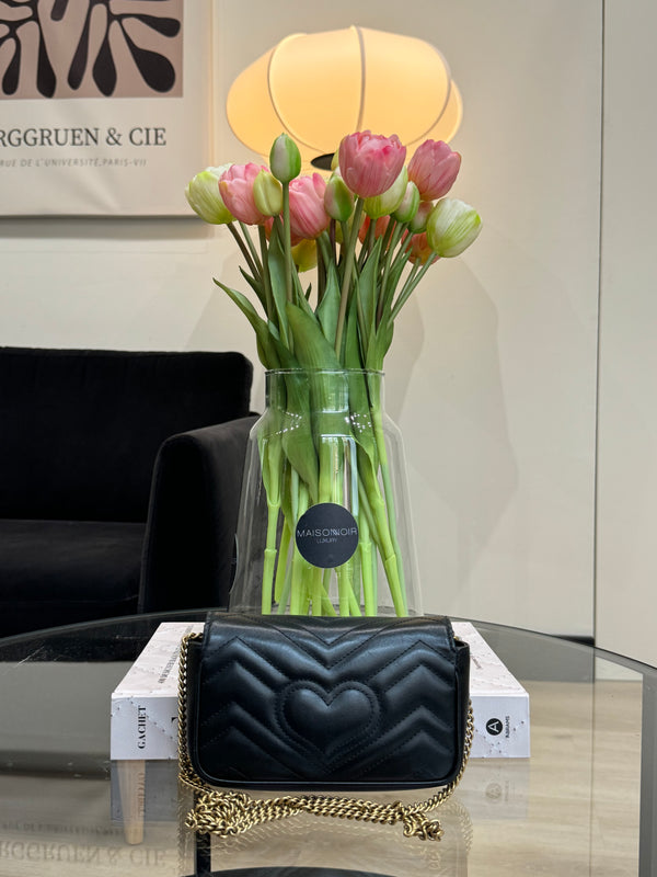 Gucci Marmont mini  - black leather