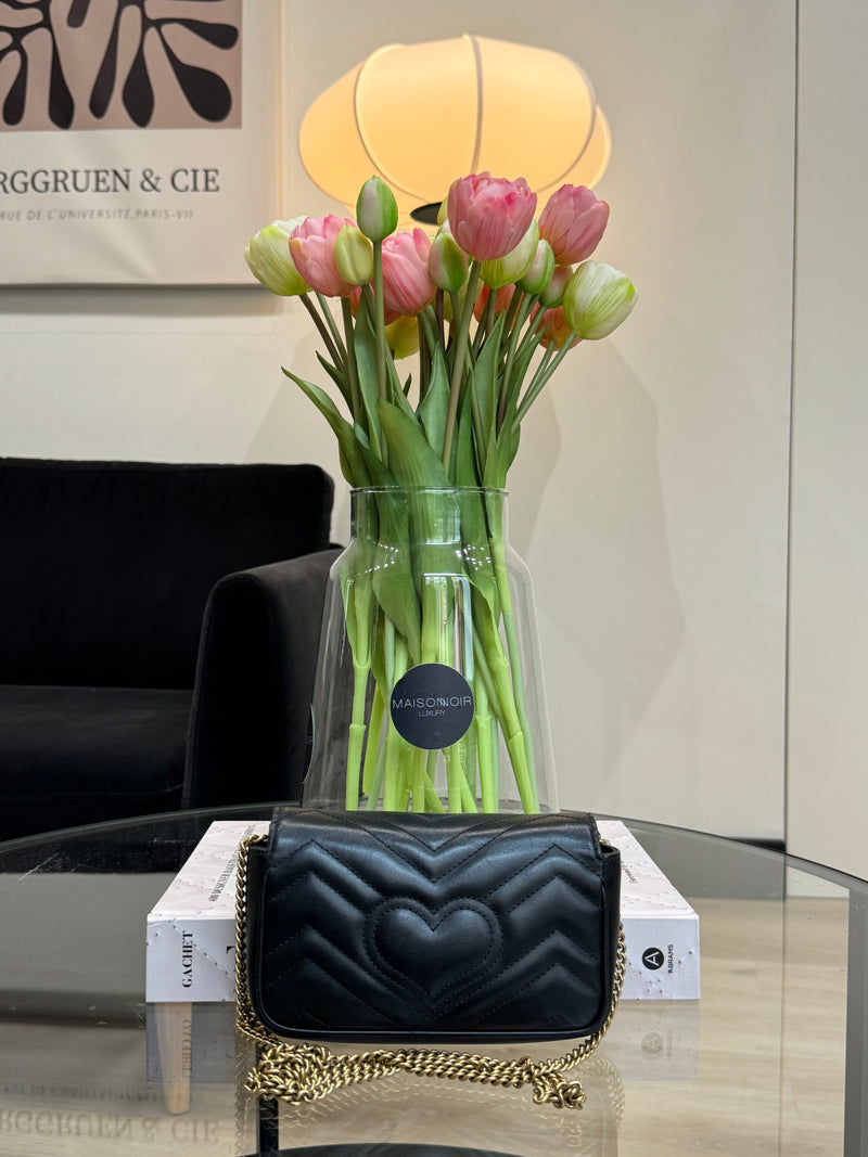 Gucci Marmont mini  - black leather