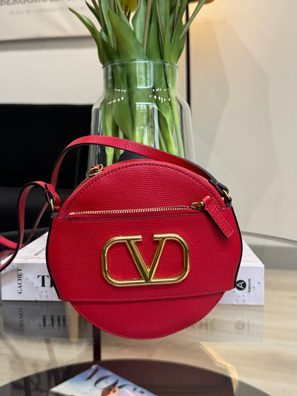 Valentino Garavani red crossbody bag