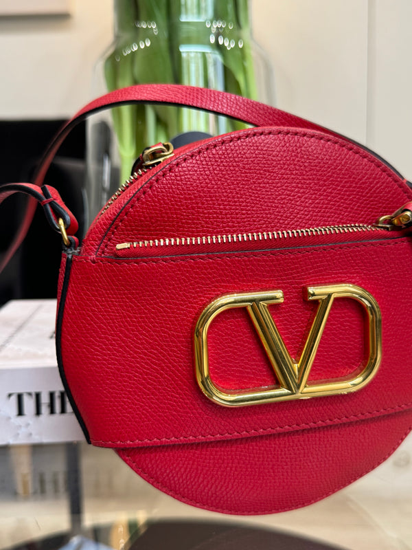 Valentino Garavani red crossbody bag