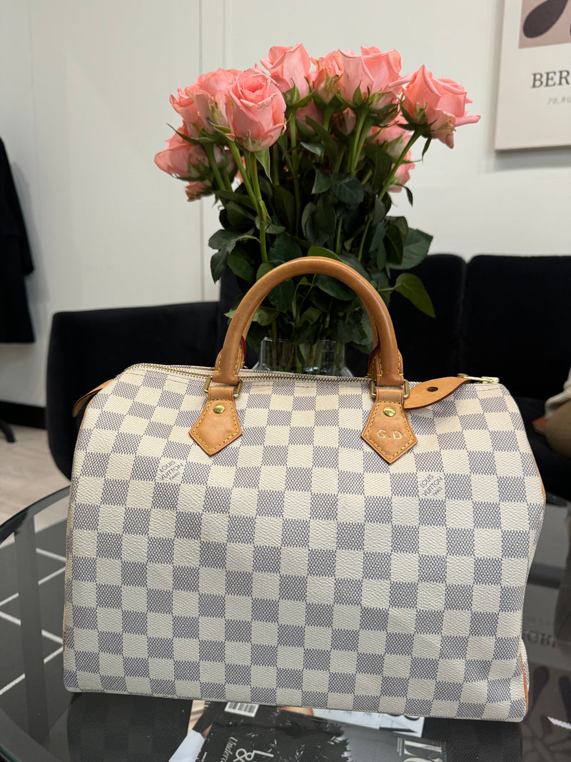 Louis Vuitton Speedy 30 azur