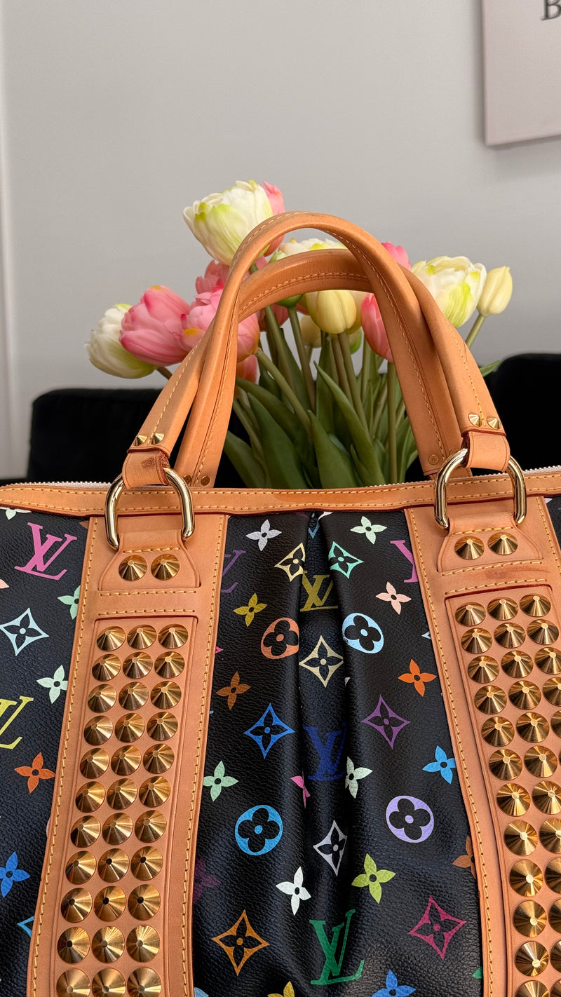 Louis Vuitton 'Courtney' multicolor monogram Speedy 35 handbag