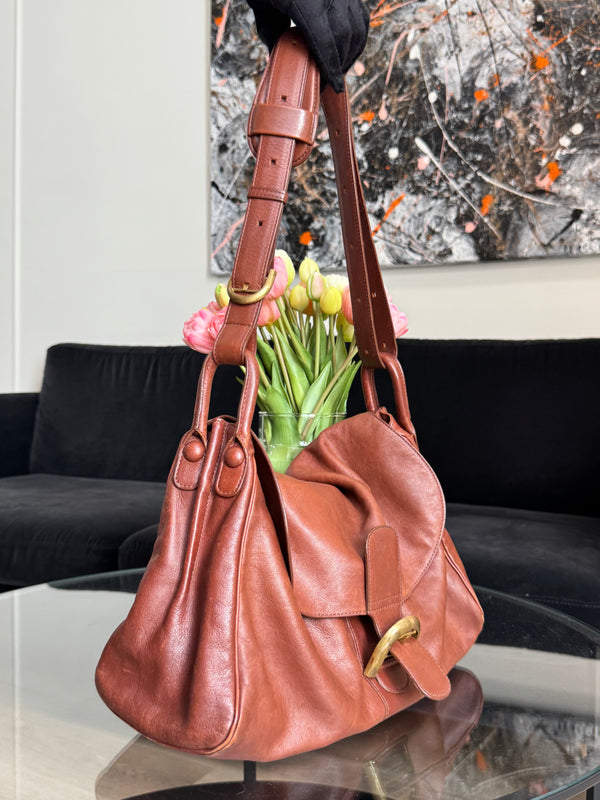 Delvaux Brillant Besace handbag