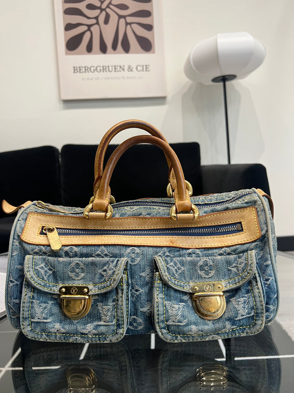 Louis Vuitton Néo denim Speedy handbag