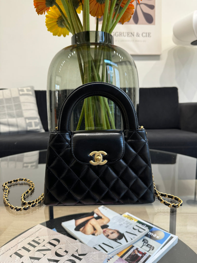 Chanel Black Nano Kelly - mini bag