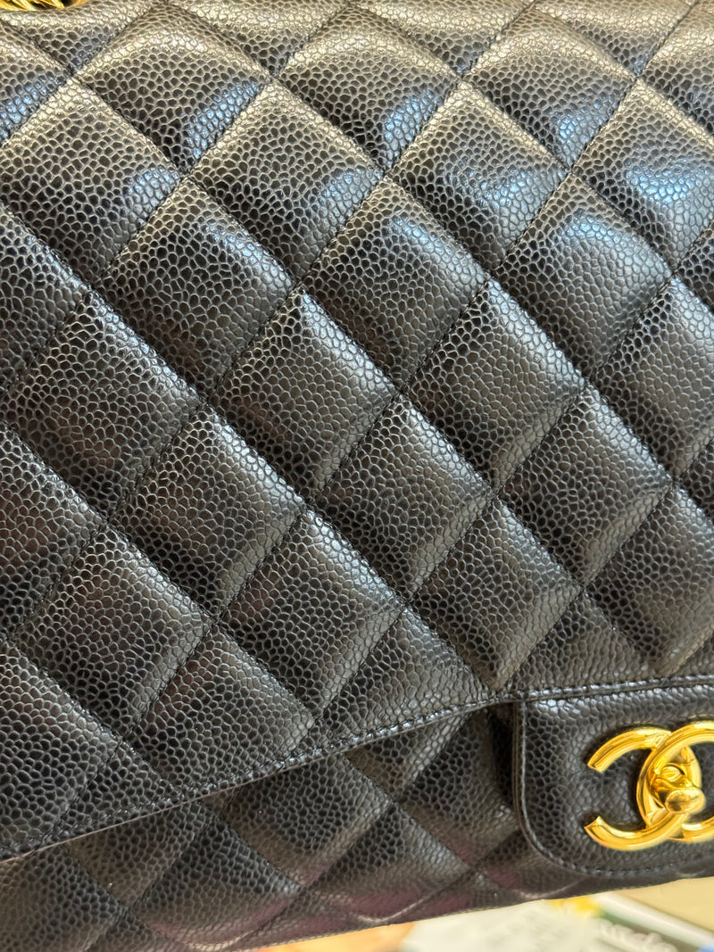 Chanel Black Jumbo handbag