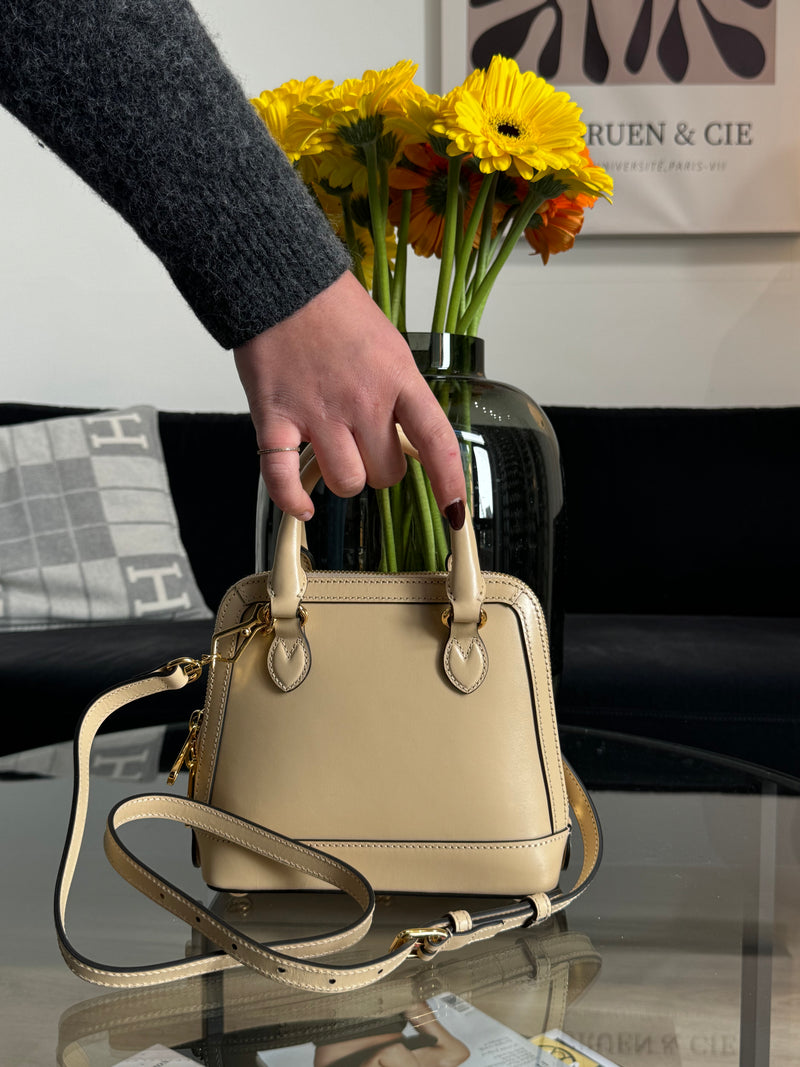 Gucci Horsebit Top Handle leather bag 1955