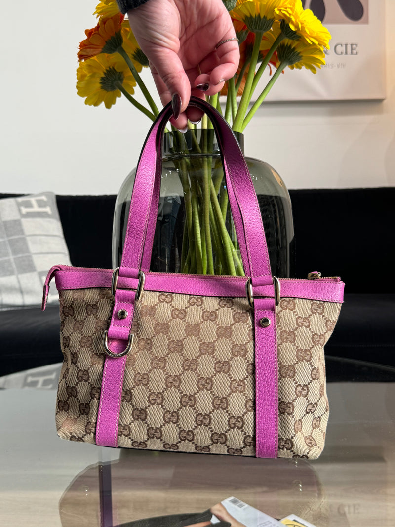 Gucci GG Canvas Small Abbey Tote