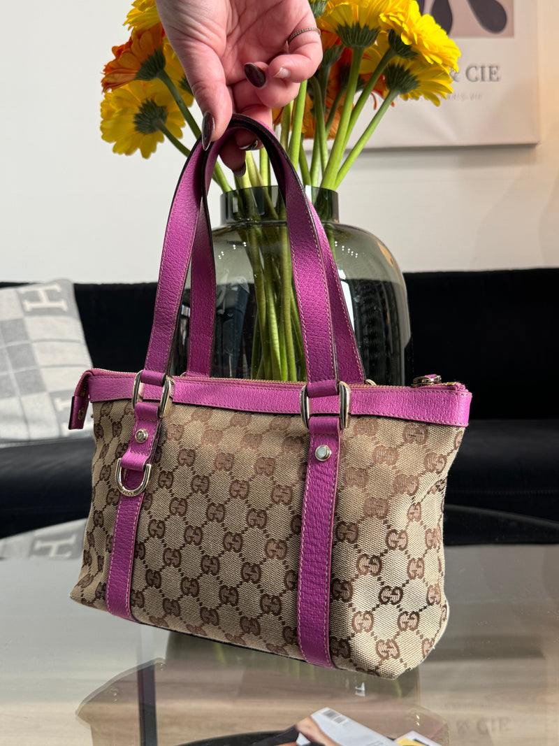 Gucci GG Canvas Small Abbey Tote