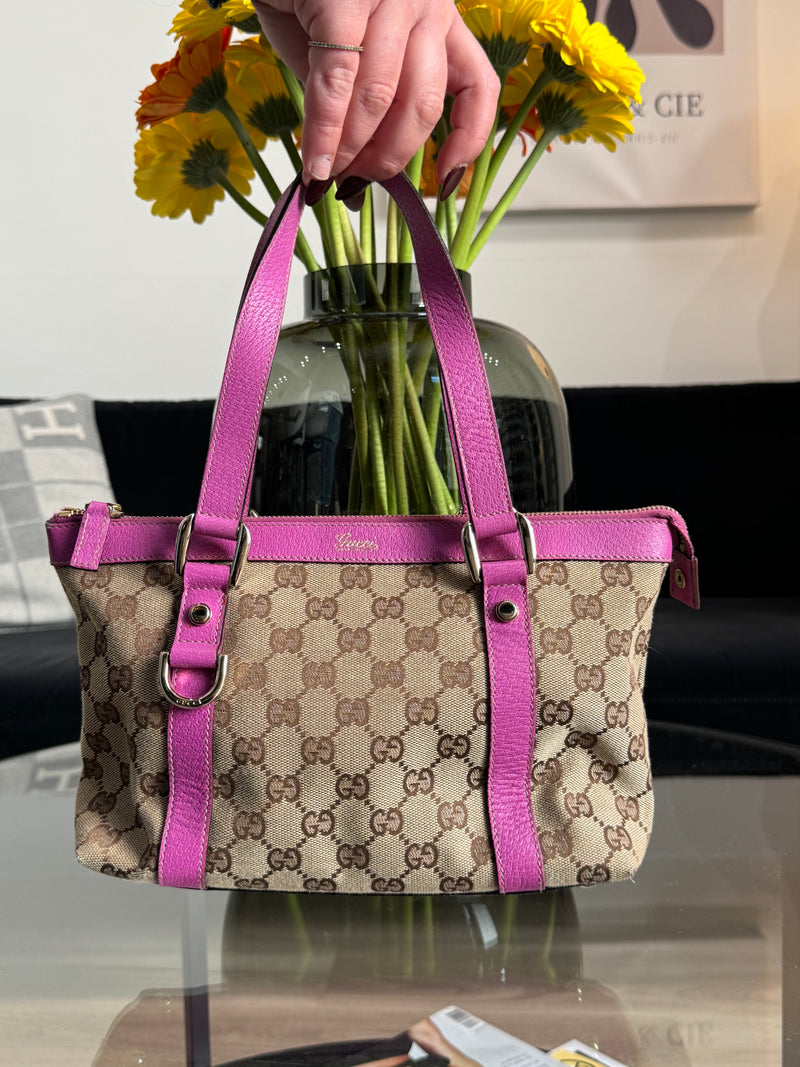 Gucci GG Canvas Small Abbey Tote