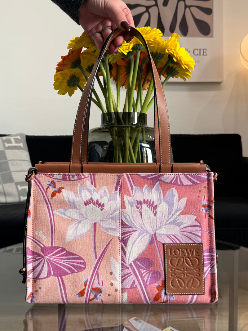 Loewe - Paula's Ibiza cushion tote Waterlily