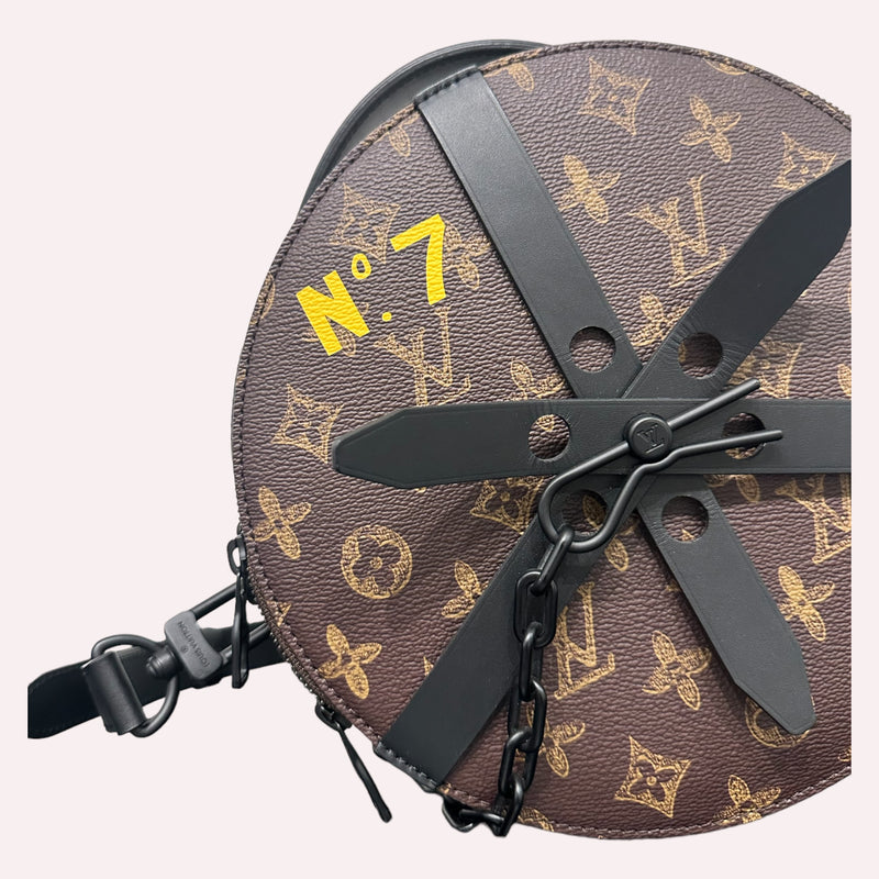 Louis Vuitton Virgil Abloh Monogram Trunk L'OEil Coated Canvas - Brand New, Full Set