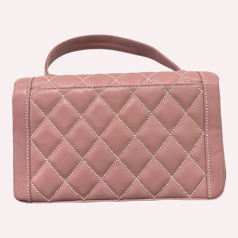 Chanel Kelly Medium Bag - Baby Pink with 24K Golden Hardware