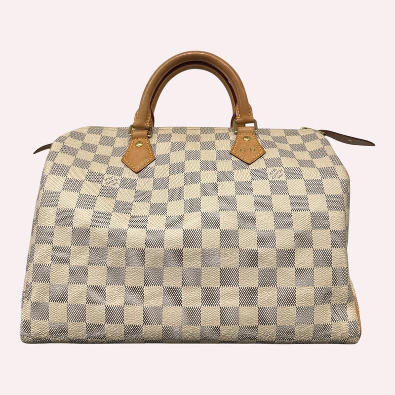 Louis Vuitton Speedy 30 Azur Canvas