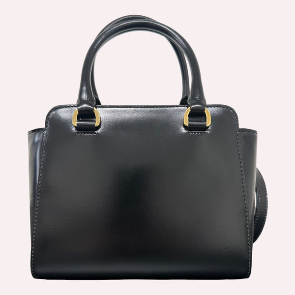 Prada Smooth Black Calfskin Leather Mini Bag